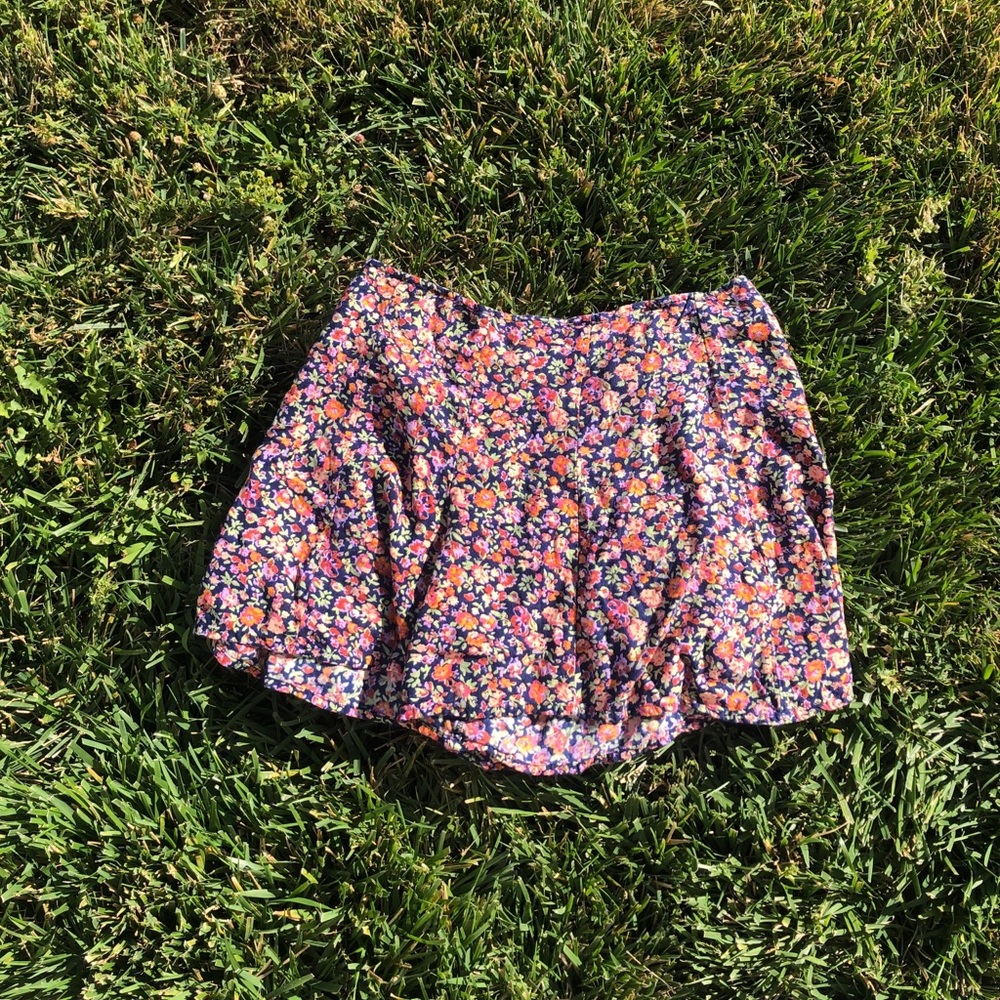 Floral skort.